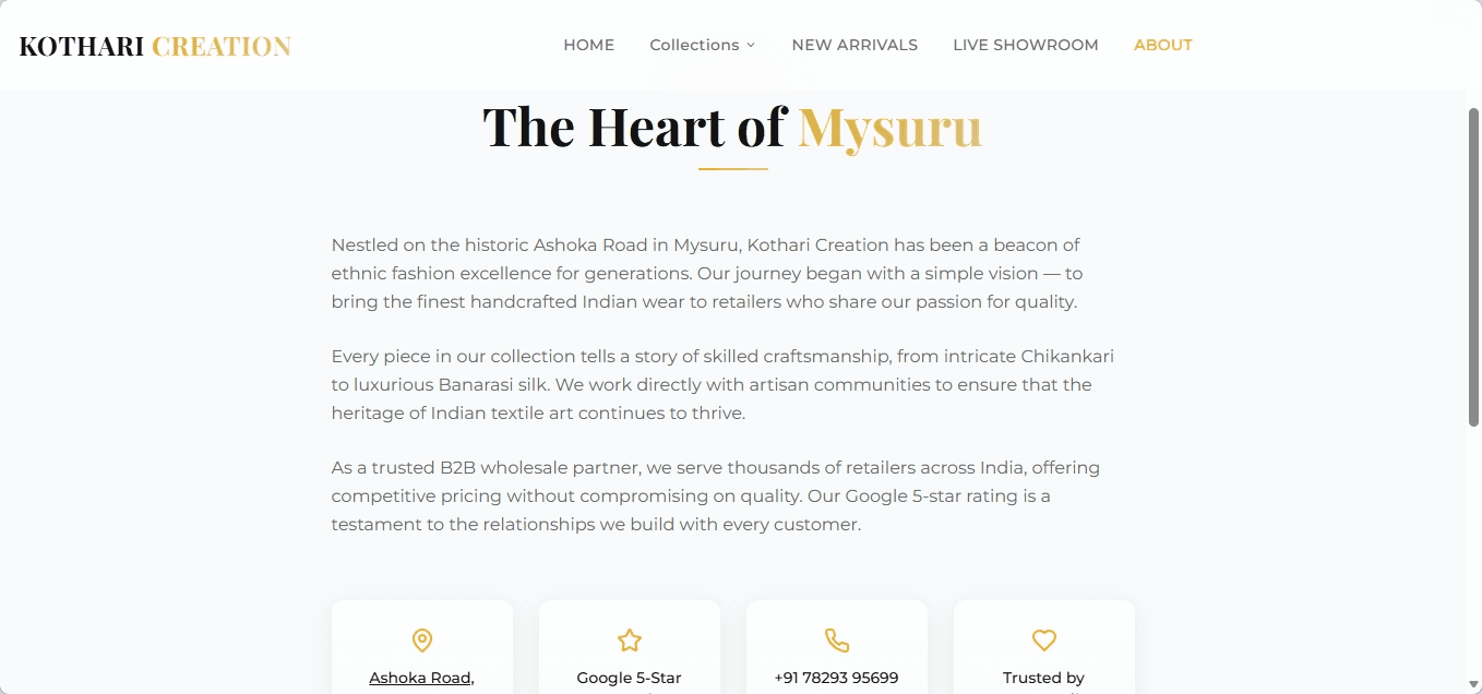 Kothari Creation Screenshot 3